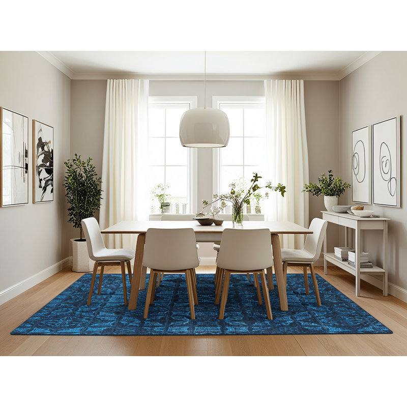 Tapis abstrait moderne 4503, Rectangle 7 pi x 10 pi
