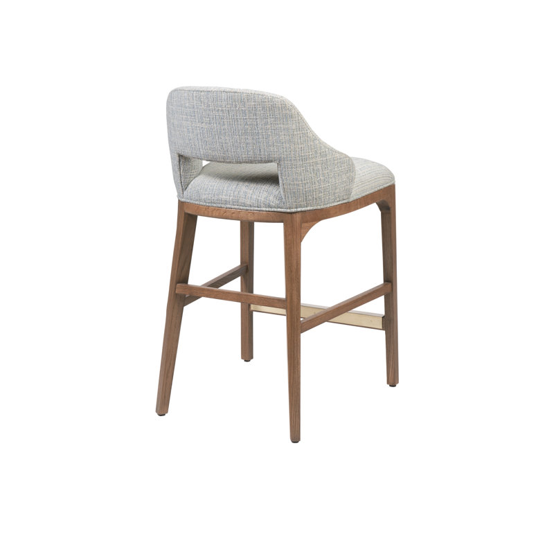 Inga Upholstered Bar Stool, Counter Stool (26" Seat Height)