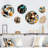 Abstract Wall Decor on Metal