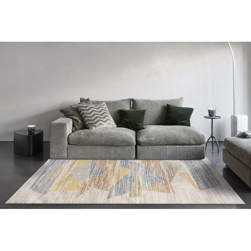 Elixir Geometric Indoor Rug, Rectangle 6' x 9'