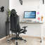 Gymax Adjustable Reclining Ergonomic Faux Leather Swiveling PC & Racing Game Chair-63556131