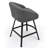 Boucle Upholstered 27.1" Modern Counter Stool-1817777179