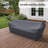 Ferdinand 83.6'' Wide Wicker Patio Sofa Cover