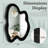 Irregular Shaped Decorative Wall Mirror with Velvet-Wrapped Frame-1392982078-1392982019