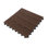 Ensemble de tuiles de patio - Carreaux de terrasse en bois / plastique à emboîtement