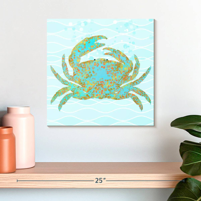Brampt Kramer Crab, 16" H x 16" W