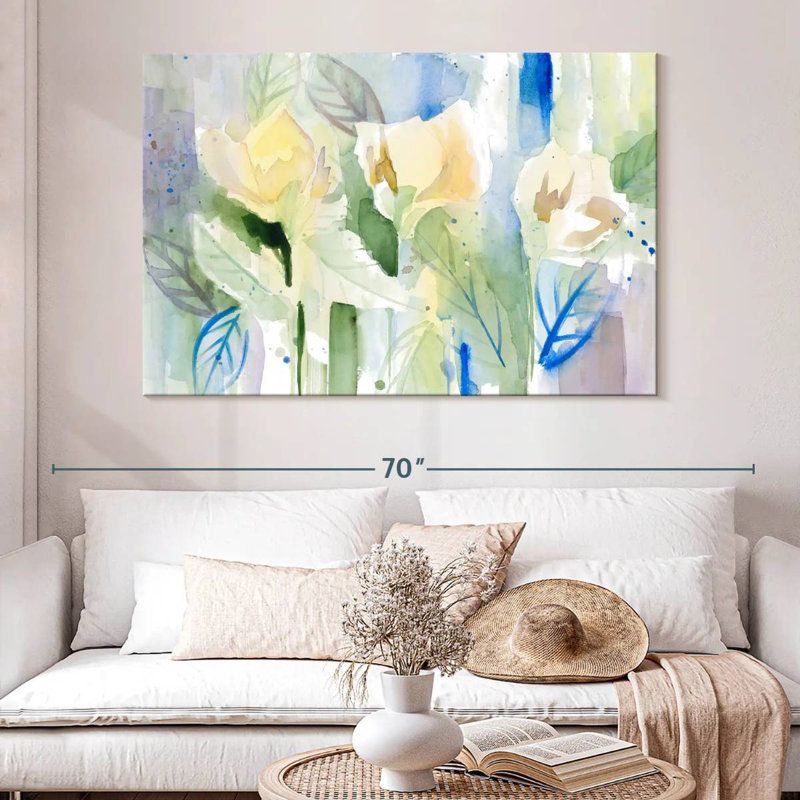 Avery Into The Floral Foothills, 34" H x 51" W