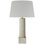 Chapman & Myers Reeve 29" Table Lamp in Vintage Carrara with Linen Shade