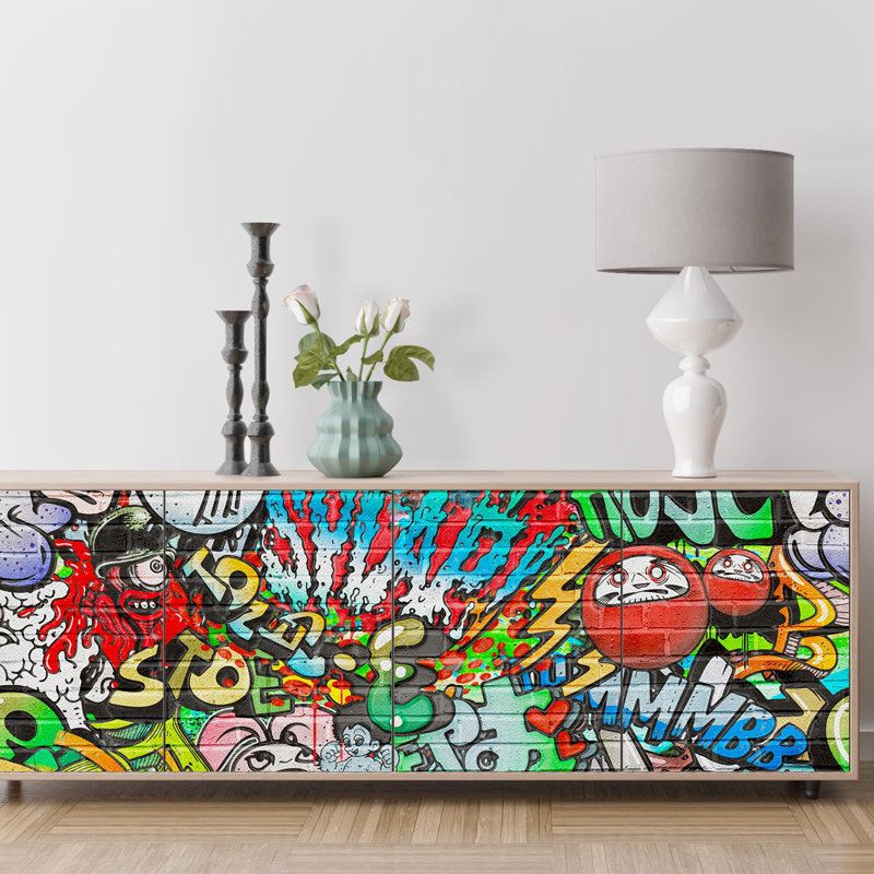 Wall Mural, L 48 po x l 168 po