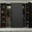 Debarr 4 Door Manufactured Wood Wardrobe-114011905-114011907