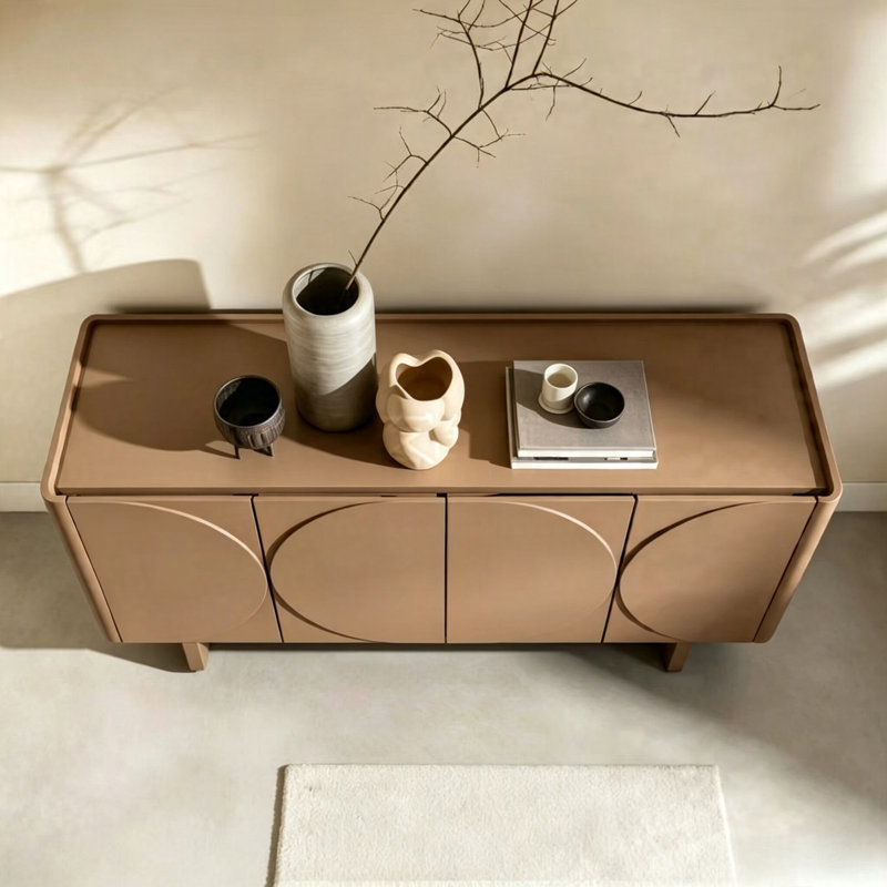 Buffet simple et pratique, Brun