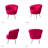 Hendrix Velvet Accent Chair-2000282779