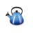 Le Creuset Kone Kettle with Fixed Whistle 1.6L-675255495