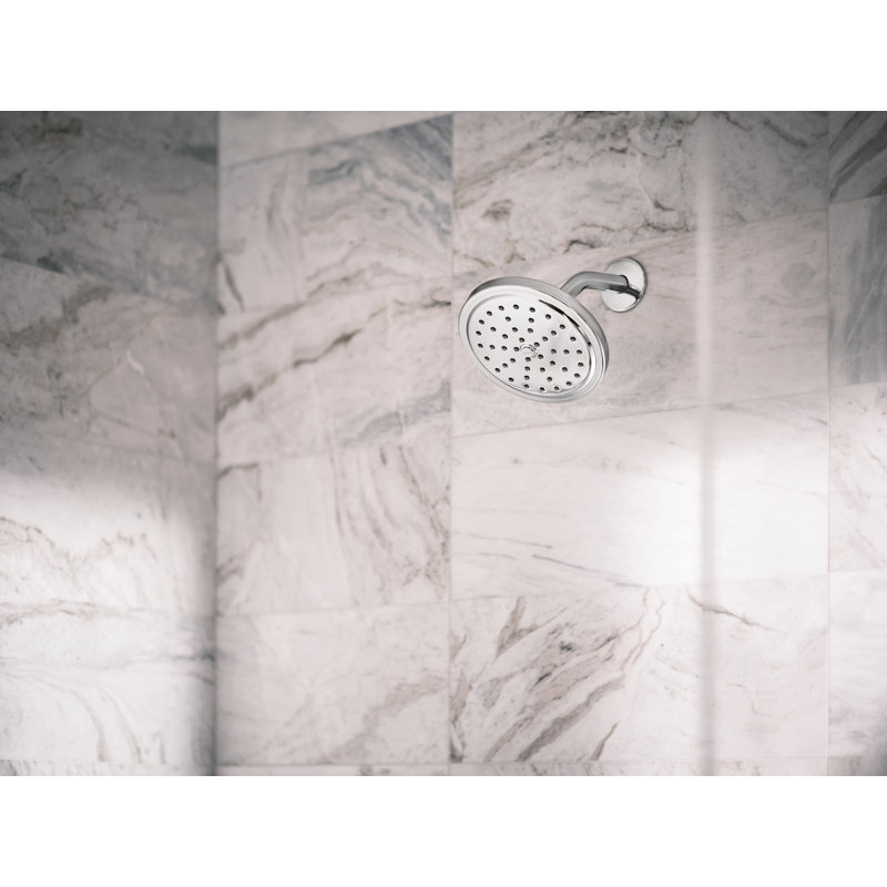 Ensemble de garniture de baignoire et douche à 1 poignée Doux M-CORE 3-Series Eco-Performance, valve requise, Chrome