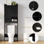 Support de toilette pour salle de bain-1517440953