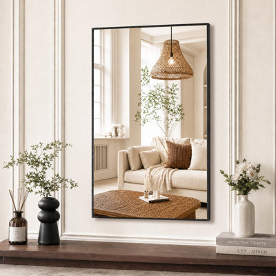 Miroir de meuble-lavabo mural vertical / horizontal
