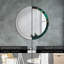 Huldar Glass Flat Wall Mirror
