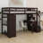 Loft Bed With Storage Drawers ,Desk And Stairs, Wooden Loft Bed With Shelves-73775539