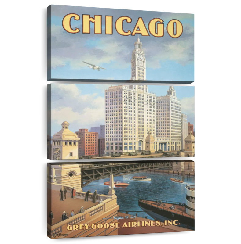 Sireci Chicago, 38" H x 24" W
