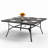 Mariana 8 - Person Square Outdoor Dining Set with Thick Seat Cushions & Lumbar Support Pillows
