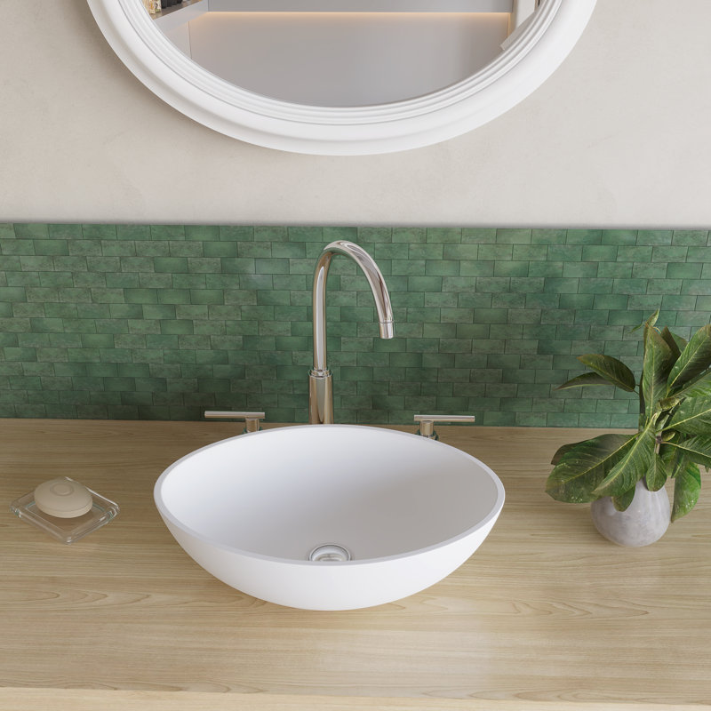 Lavabo vasque rond Stonelle