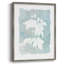 Silhouette Botanical II, reproduction encadrée - bois massif-1573769722