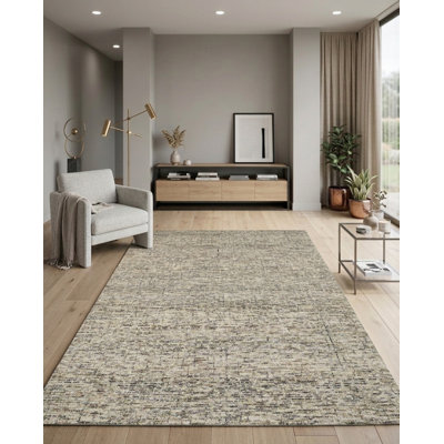 Light Green 100% Wool Handmade Solid Plain Rectangle Indoor Area Rug Hand Tufted