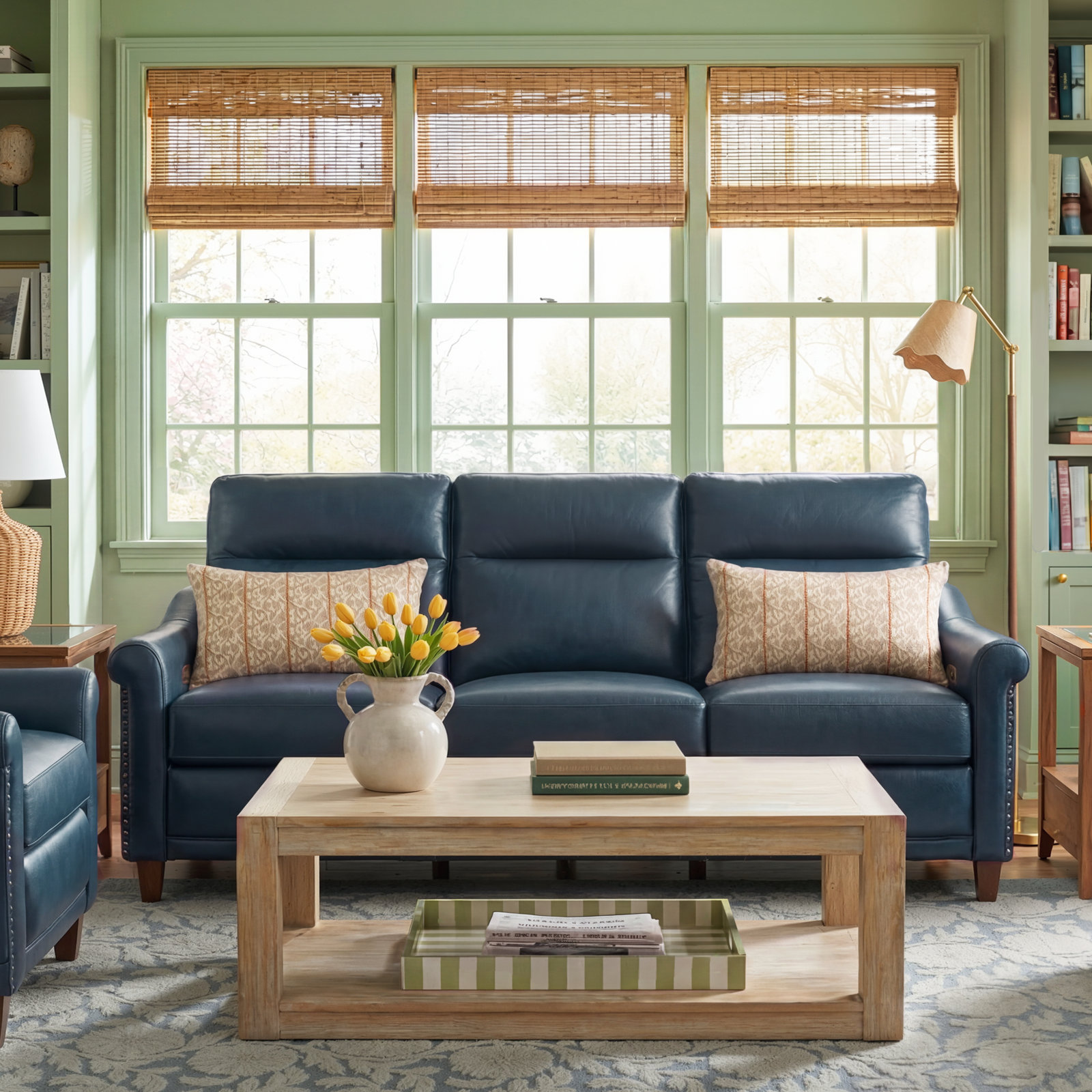 Adamson 50" Pine Coffee Table