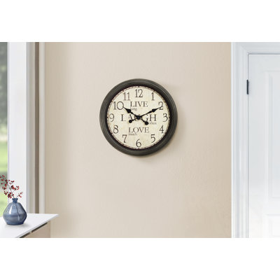 Round Wall Clock