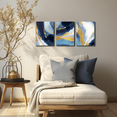 3 Piece Wrapped Canvas Print