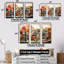 «Autumn Vintage Orange Village - City New York», art mural-1549079447-1549079445