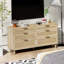 Commode 59 "en rotin avec tiroirs