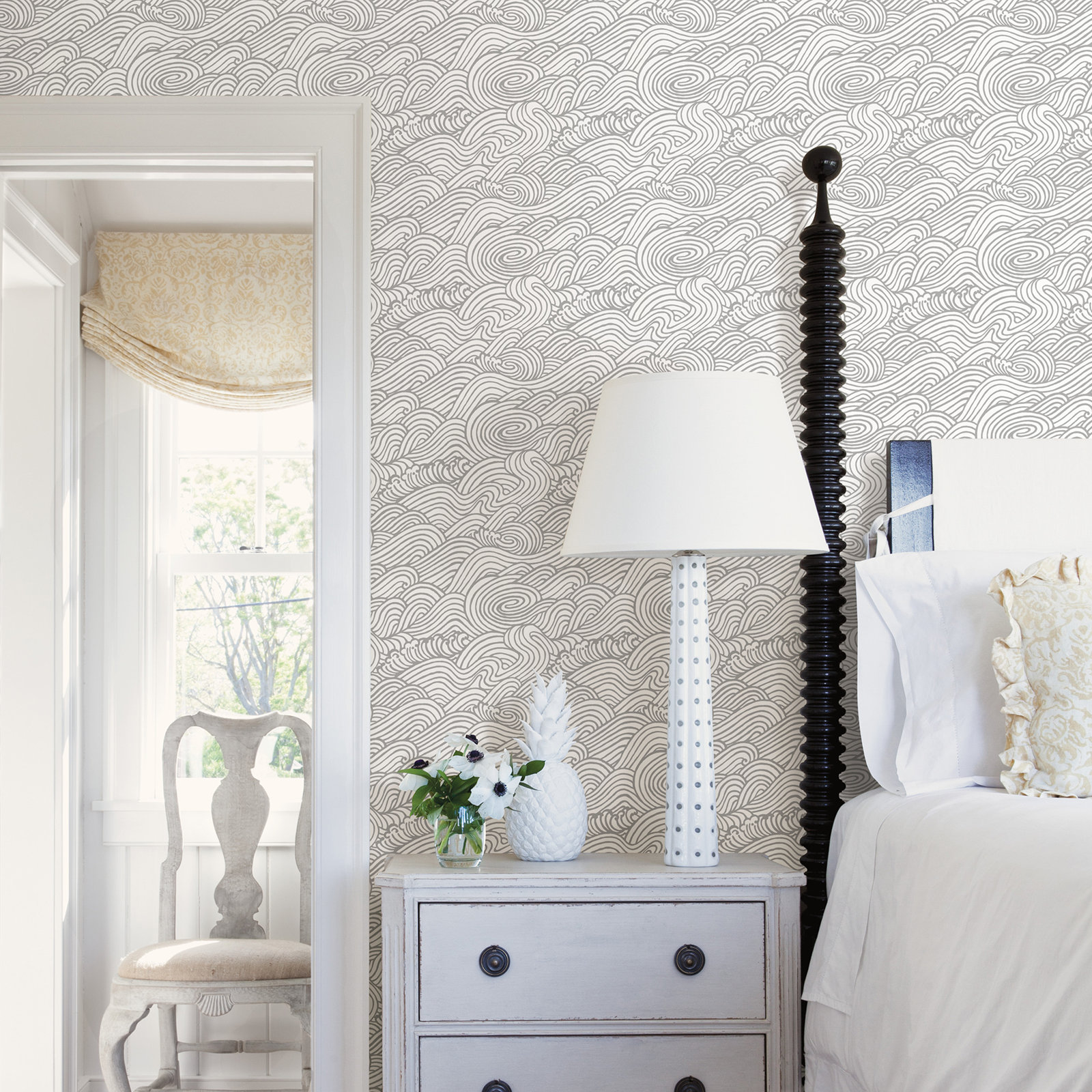 Ryker Wallpaper Double Roll, Gray