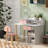 Isabelle Kids 2 Piece Rectangular Play Or Activity Table and Chair Set