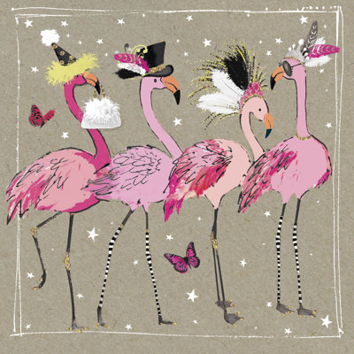 Pantalon fantaisie à motif d'oiseaux II