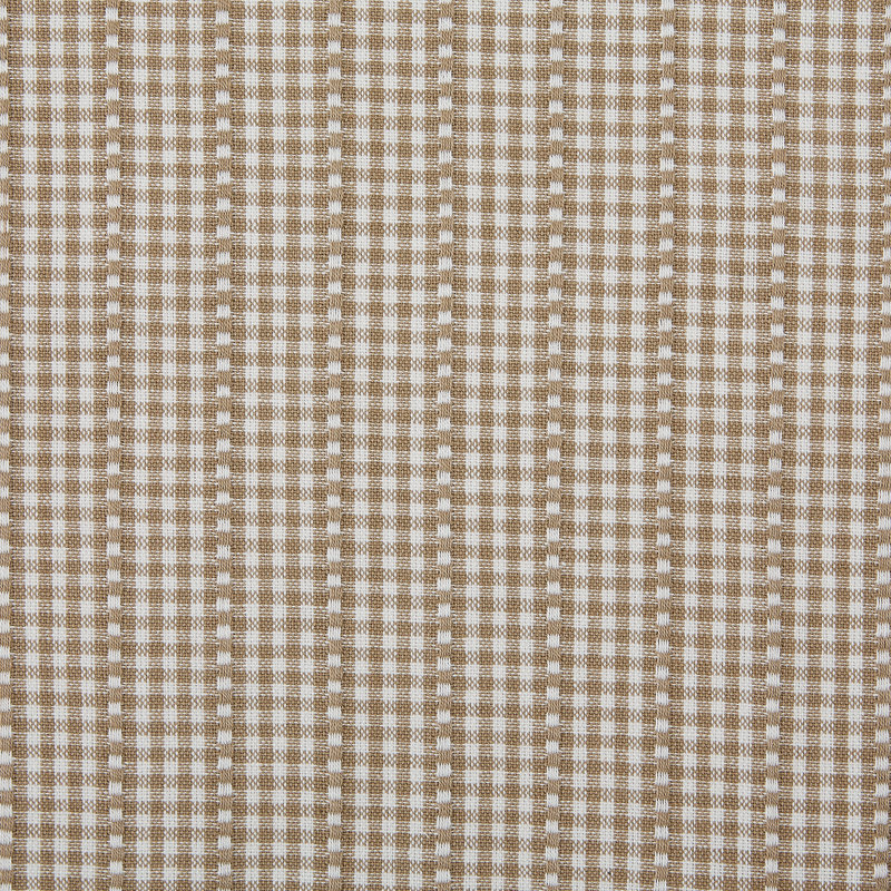 Pinard Gingham 100% Cotton Table Runner, 108" x 14", Stone