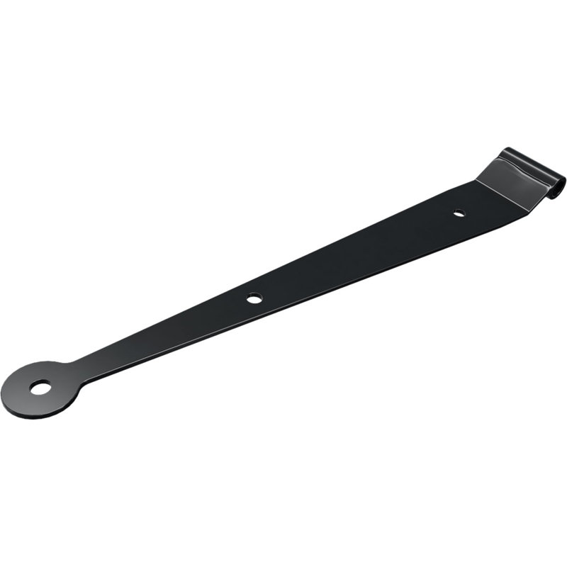 SteelTek Strap Hinge with 1/2" Offset Shutter Kit, for Heights 36"-60"  (Includes 4 Strap Hinges, 2 Flat Hinges, 6 Pintels on Plate, 1 Pair S-Holdbacks w/ Lag Bolt Shutter Support)