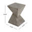 Table d'appoint moderne TESS - Élégante table de bout compatible avec le salon (table incluse seulement)-1496382153
