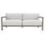 Tanah 80" Wide Outdoor Teak Patio Sofa with Cushions-57337557