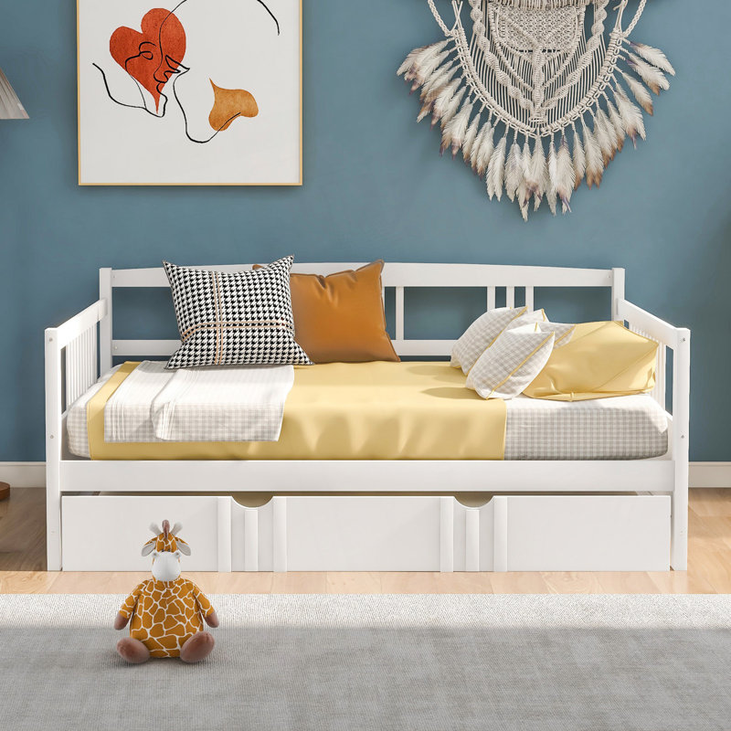 Modern Full Size Daybed, Day Bed With Twin Size Trundle, Espresso