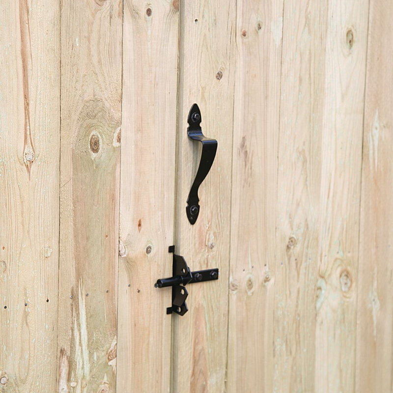Barrette Outdoor Living Contemporary Post Latch with Handle
