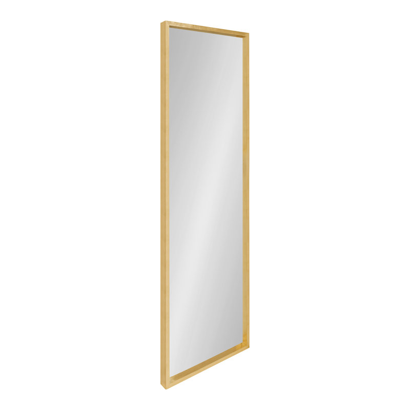 Travis Engineered Wood Mirror, Gold, 48X16