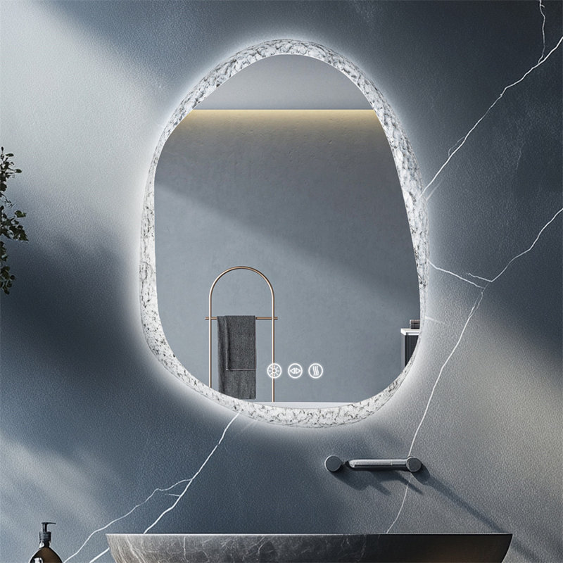 Darita Glass Novelty Mirror, 80cm x 60cm