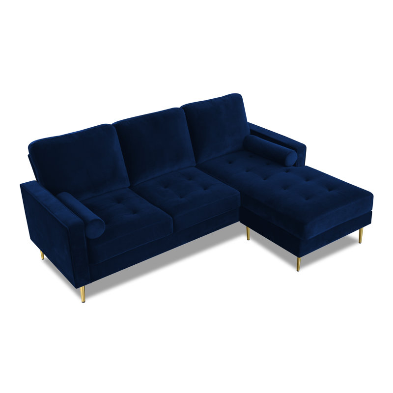 Cooper Reversible Corner Sofa, Royal Blue