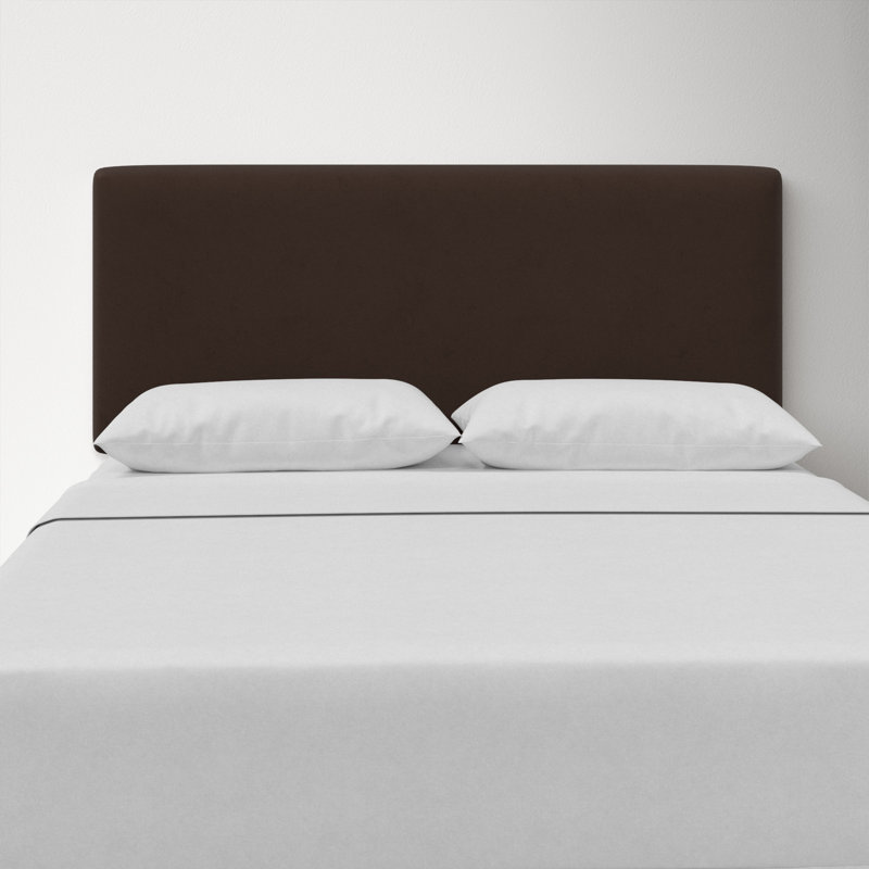 Eisley Upholstered Headboard, King, Classic Chocolate Velvet