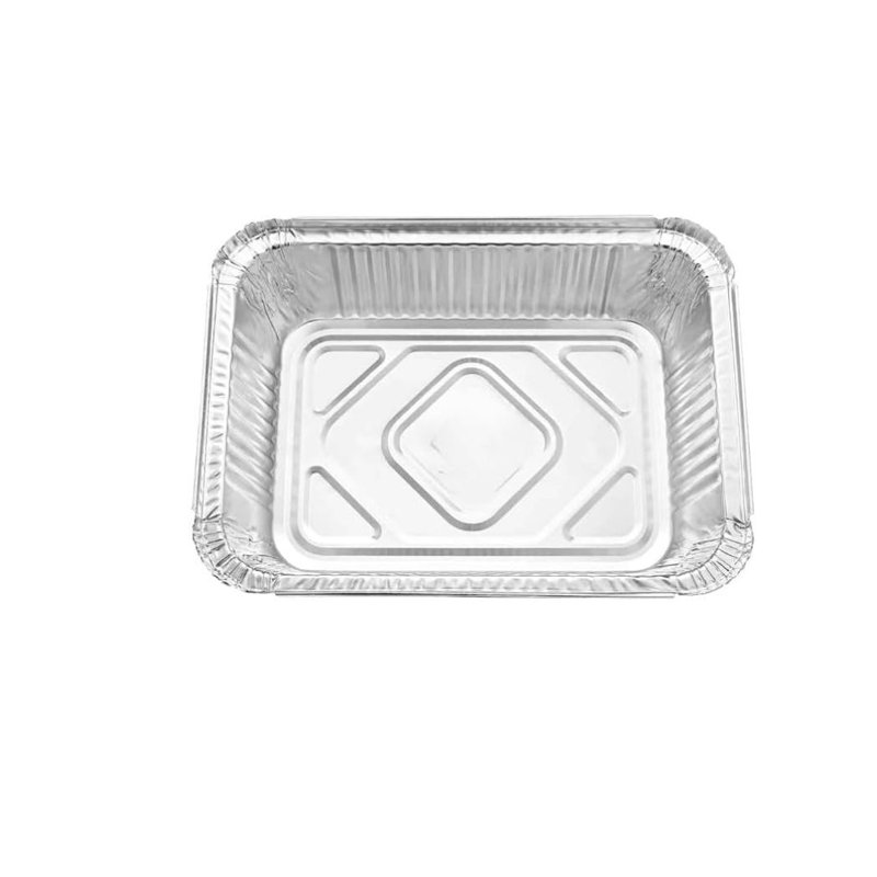 Poêles en aluminium de 5 lb avec couvercle en forme de dôme - moule en aluminium jetable pour la cuisson, le rôtissage, le réchauffage et le service, idéal pour les réceptions en potluck