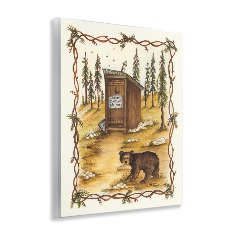 «Bear Bottoms Welcome» par Mary Ann June