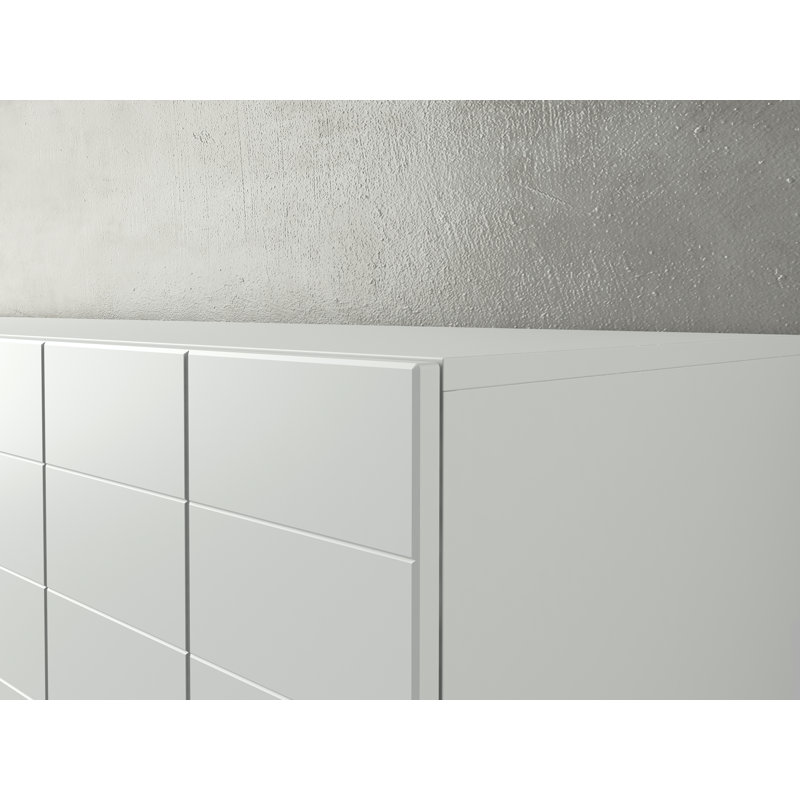 Florenz 220cm Sideboard, White