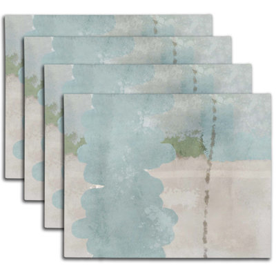 Napperon abstrait en polyester