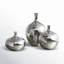 Ansen Mirrored Ceramic Decorative Vases 3-piece set-44651144